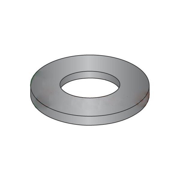 Newport Fasteners Flat Washer, For Screw Size M4 , 18-8 Stainless Steel Black Oxide Finish, 10000 PK 169723 - main